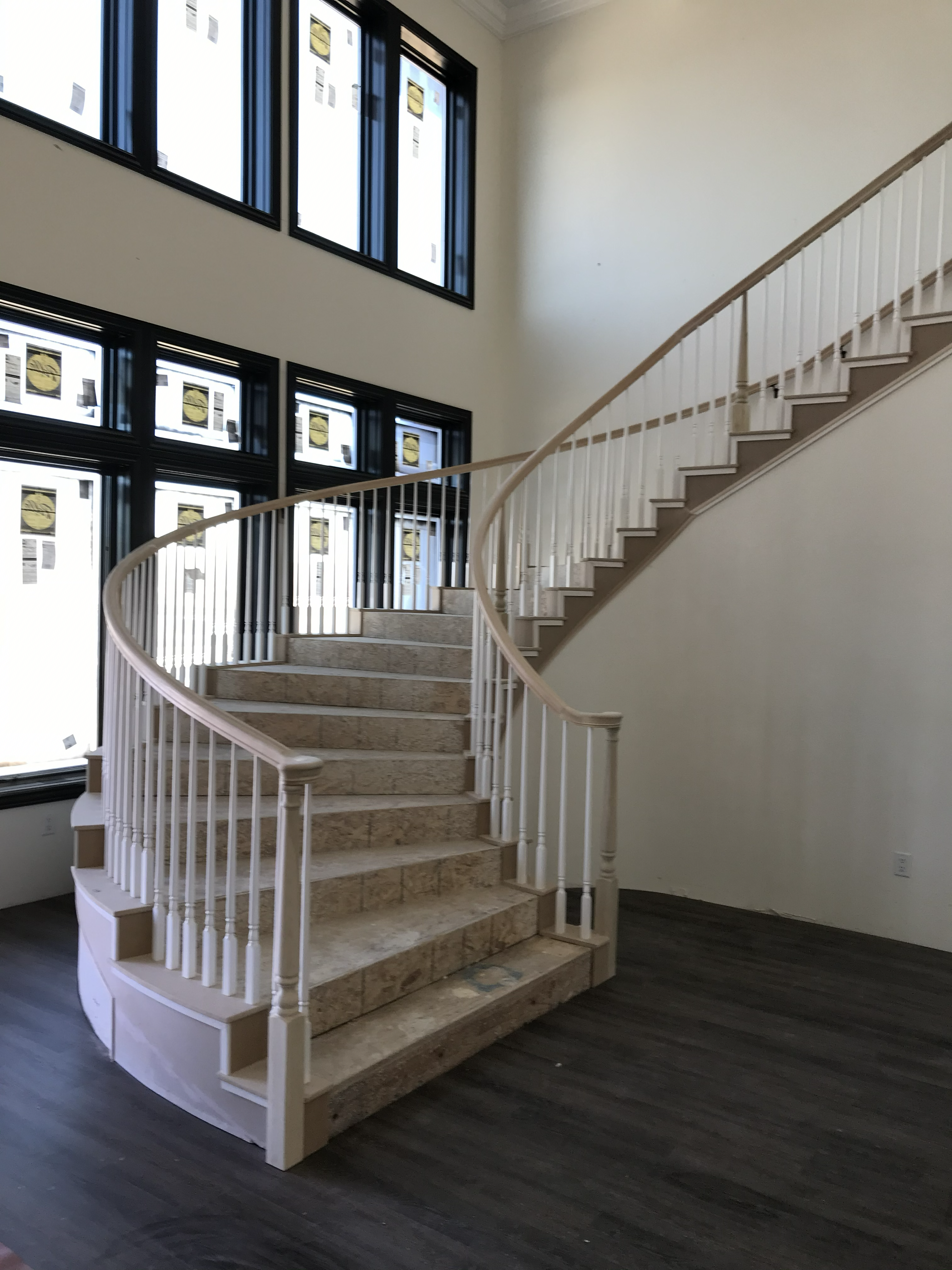 Custom Wood Baluster Installation